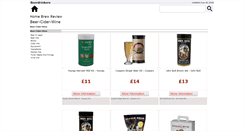 Desktop Screenshot of home-brew-review.beerdrinkers.co.uk